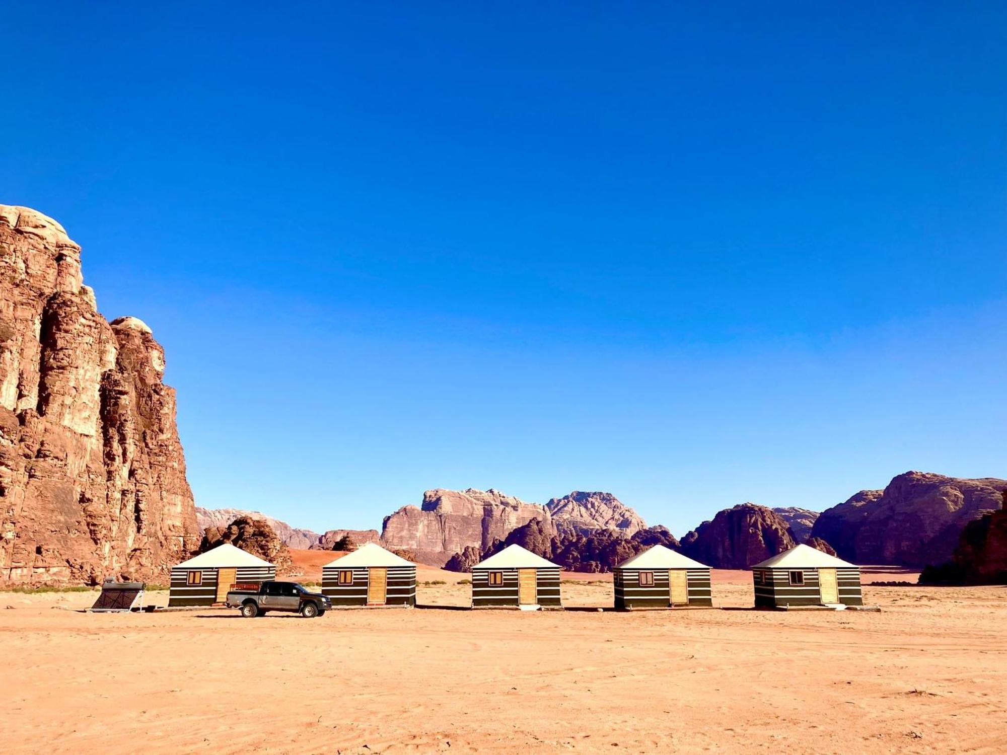 Hotel Milky Way Nights Camp Wadi Rum Exterior foto